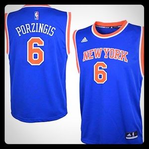 Men’s Adidas Kristaps Porzingis NY Knicks Jersey
